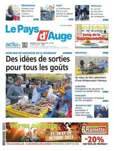Le Pays d'Auge - 27 Octobre 2023
