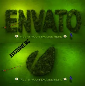 Grass Logo - Project for After Effects (VideoHive)