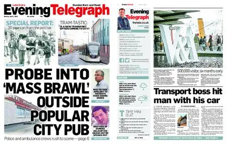 Evening Telegraph Late Edition – April 01, 2019