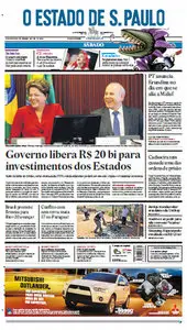 Jornal O Estado de São Paulo - 16 de junho de 2012 - Sábado