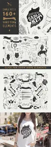 Sable Kit 2 - hand drawn collection