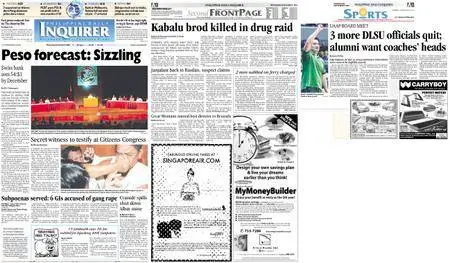 Philippine Daily Inquirer – November 09, 2005
