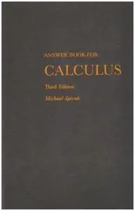 Answer Book for Calculus (Repost)