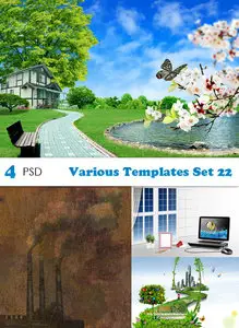 PSD - Various Templates Set 22
