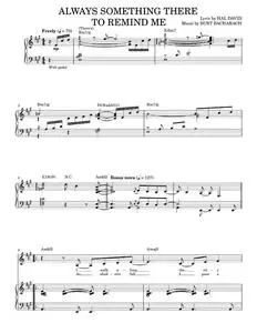 (There's) Always Something There To Remind Me - Bacharach & David, Burt Bacharach, Dionne Warwick, S