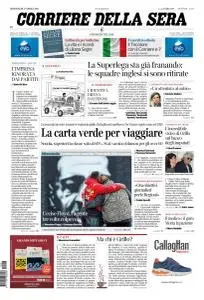 Corriere della Sera - 21 Aprile 2021