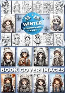 120 Winter Coloring Pages for Kids