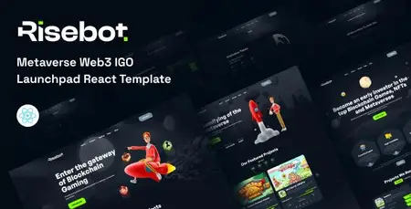 EE - Themeforest - Risebot - Metaverse IGO Launchpad React Template 44455987 v1.0