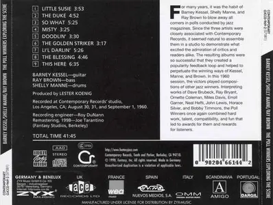 Barney Kessel, Shelly Manne and Ray Brown - Poll Winners Exploring the Scene (1960)