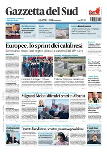 Gazzetta del Sud Catanzaro - 6 Giugno 2024