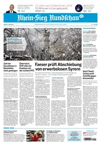 Kölnische Rundschau Rhein-Sieg-Kreis - 6 Januar 2025