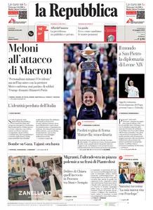 la Repubblica - 18 Maggio 2025