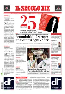 Il Secolo XIX La Spezia - 25 Novembre 2024