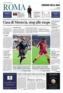 Corriere della Sera Roma - 1 Novembre 2024