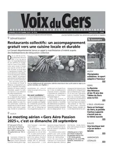Voix du Gers - 26 Septembre 2025