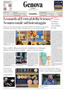 la Repubblica Genova - 29 Settembre 2025