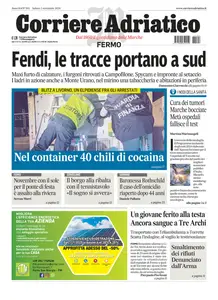 Corriere Adriatico Fermo - 2 Novembre 2024