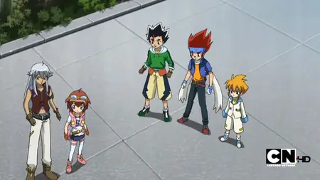 Beyblade Metal Fusion (2009 S02E07 The Beylin Temple in the Sky C W