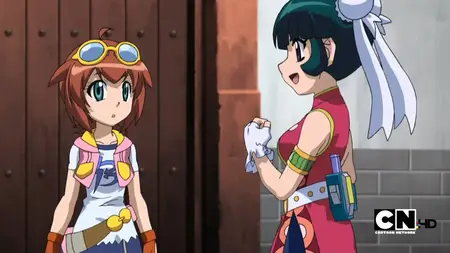 Beyblade Metal Fusion (2009 S02E07 The Beylin Temple in the Sky C W