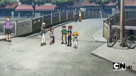 Beyblade Metal Fusion (2009 S02E07 The Beylin Temple in the Sky C W