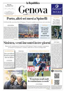 la Repubblica Genova - 14 Gennaio 2025