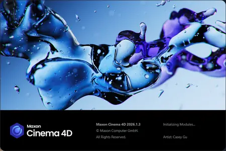 Maxon CINEMA 4D 2026.1.4 (x64) Multilingual