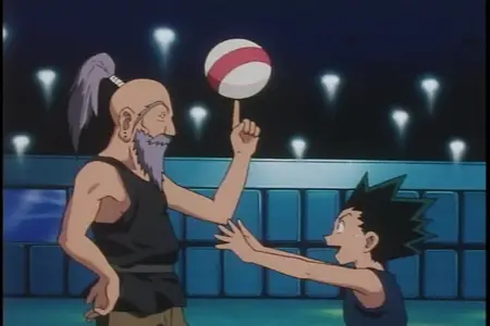 Hunter x Hunter (1999 S01E12 012 Good Boy x Bad Boy x Killua judo
