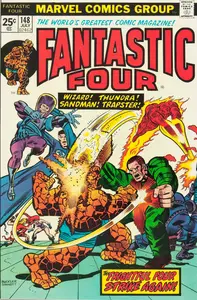 Fantastic Four 148 Marvel 1974 c2c chums