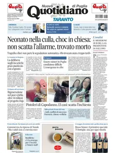 Quotidiano di Puglia Taranto - 3 Gennaio 2025