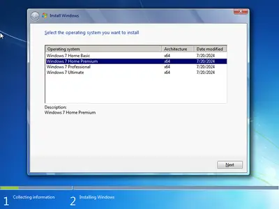 Windows 7 SP1 AIO 4in1 Multilingual (x64) Preactivated July 2024