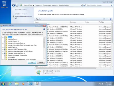 Windows 7 SP1 AIO 4in1 Multilingual (x64) Preactivated July 2024