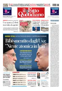 Il Fatto Quotidiano - 15 Giugno 2025