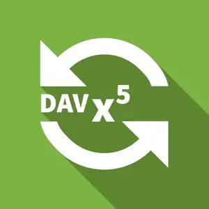 DAVx⁵  CalDAV CardDAV WebDAV v4.4.4-gplay