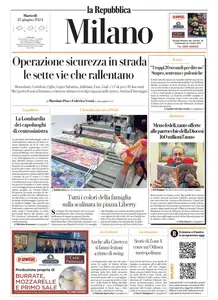 la Repubblica Milano - 25 Giugno 2024