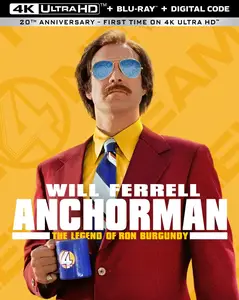 Anchorman: The Legend of Ron Burgundy (2004) [4K, Ultra HD]