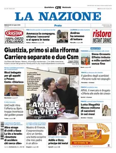 La Nazione Prato - 23 Luglio 2025