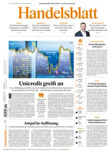 Handelsblatt  - 24 September 2024