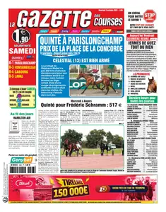 La Gazette des Courses - 3 Octobre 2025