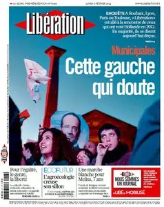 Libération du Lundi 17 Février 2014