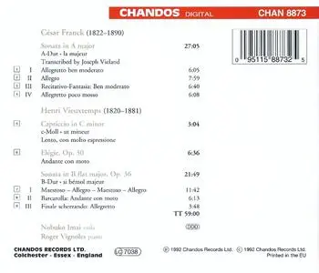 Nobuko Imai, Roger Vignoles - Franck, Vieuxtemps: Viola Sonatas (1992)