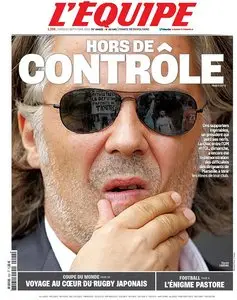 L'Equipe du Mardi 22 Septembre 2015