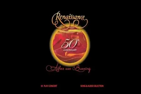 Renaissance - 50th Anniversary: Ashes are Burning - An Anthology - Live in Concert (2021) [DVD]