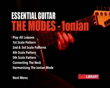 Lick Library - Essential Guitar - The Modes: The Ionian Mode [repost]