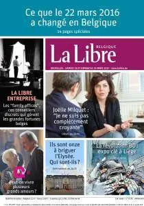 La Libre Belgique du Samedi 18 et Dimanche 19 Mars 2017