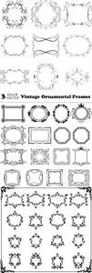 Vectors - Vintage Ornamental Frames