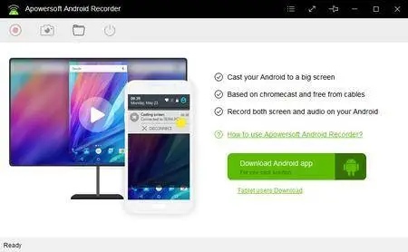 Apowersoft Android Recorder 1.1.7 (Build 10/16/2017) Multilingual