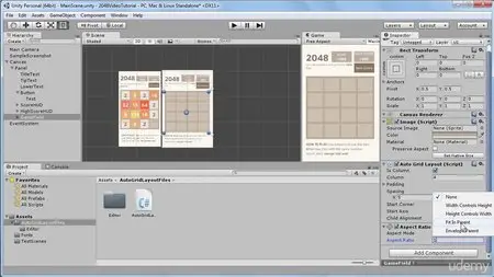 2048: Build your First Complete Game with C# and Unity