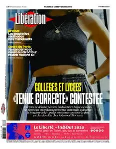 Libération - 18 septembre 2020