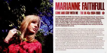 Marianne Faithfull - Come And Stay With Me - The UK 45s 1964-1969 (2018) {Ace Records CDTOP 1531}