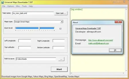 SoftOnPc Universal Maps Downloader 7.307